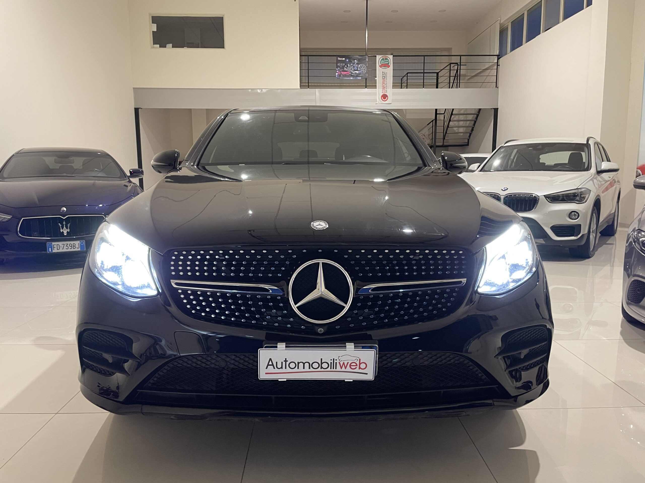 MERCEDES GLC 250D COUPE PREMIUM AMG BLACK EDITION