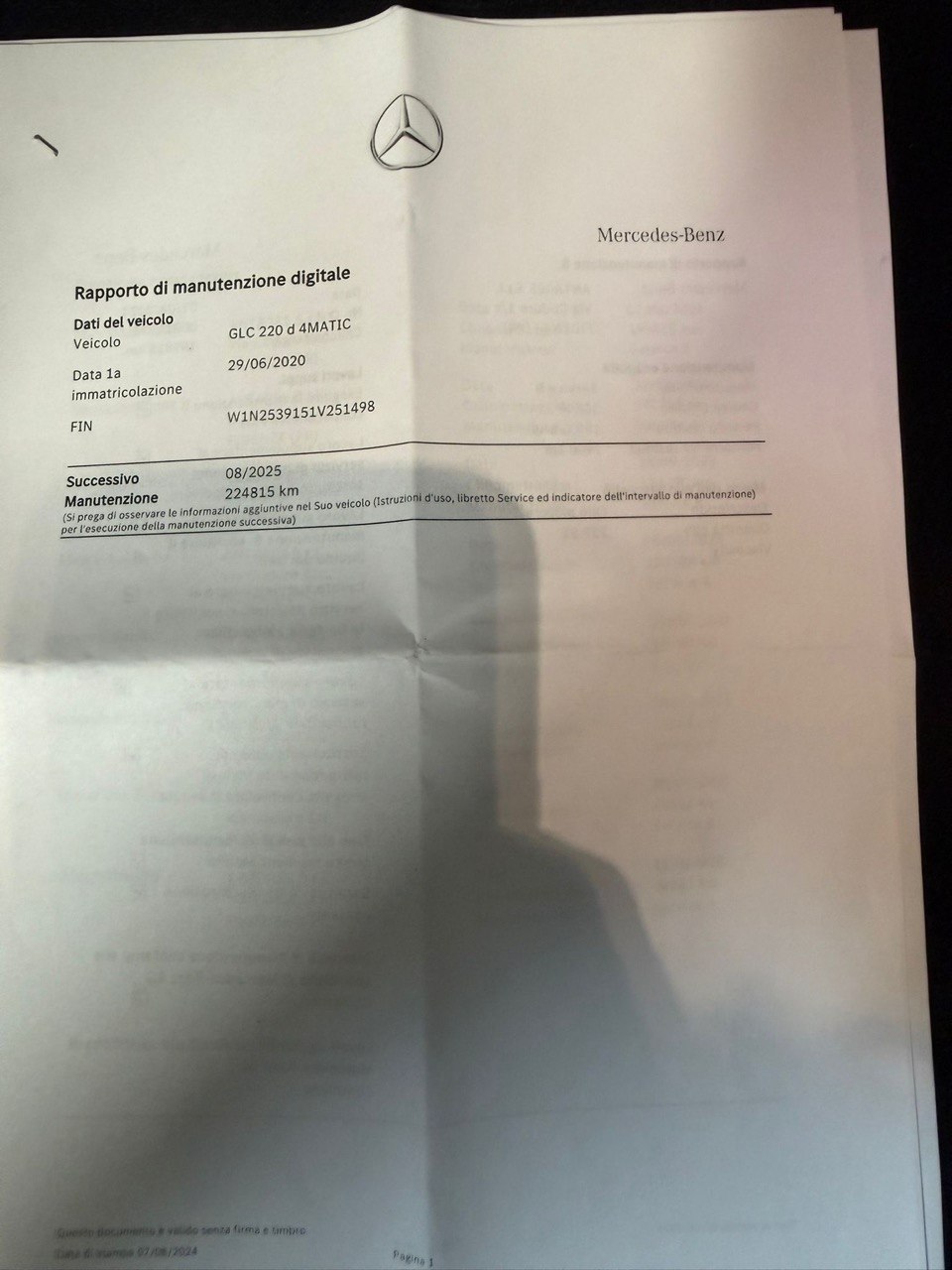 MERCEDES-BENZ GLC220D 4 MATIC